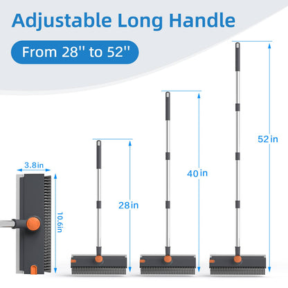3-in-1 Scrub Brush with Long Handle