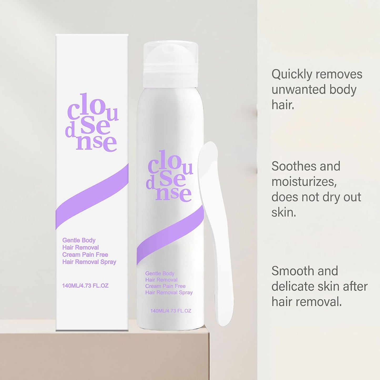 Dailyrebody Bikini Pain-Free Hair Removal Cream for Sensitive Skin