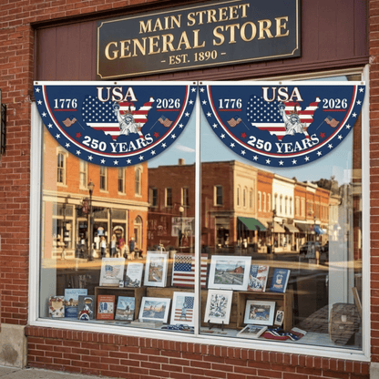 250th-Anniversary USA Fan Flag