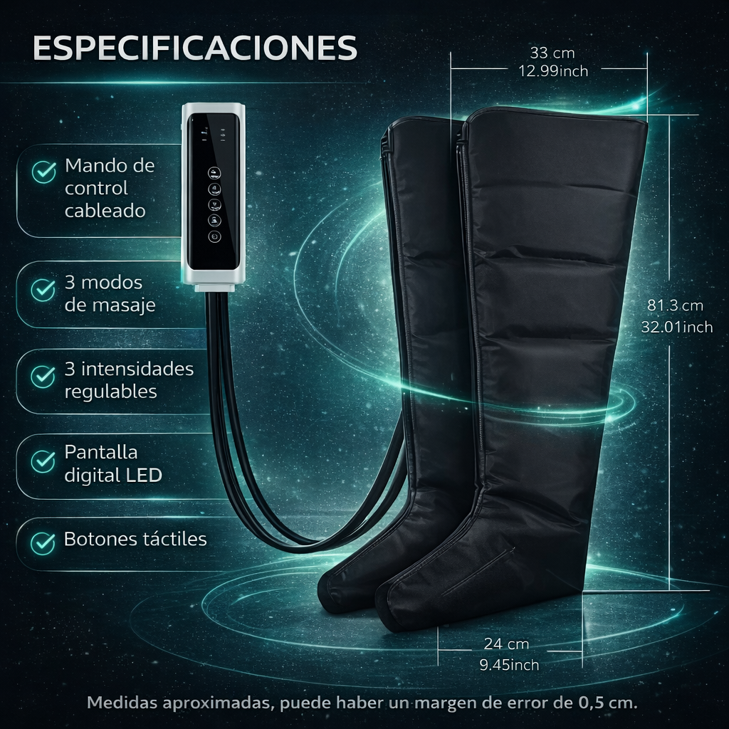 ComfortPulse™ Leg Massager