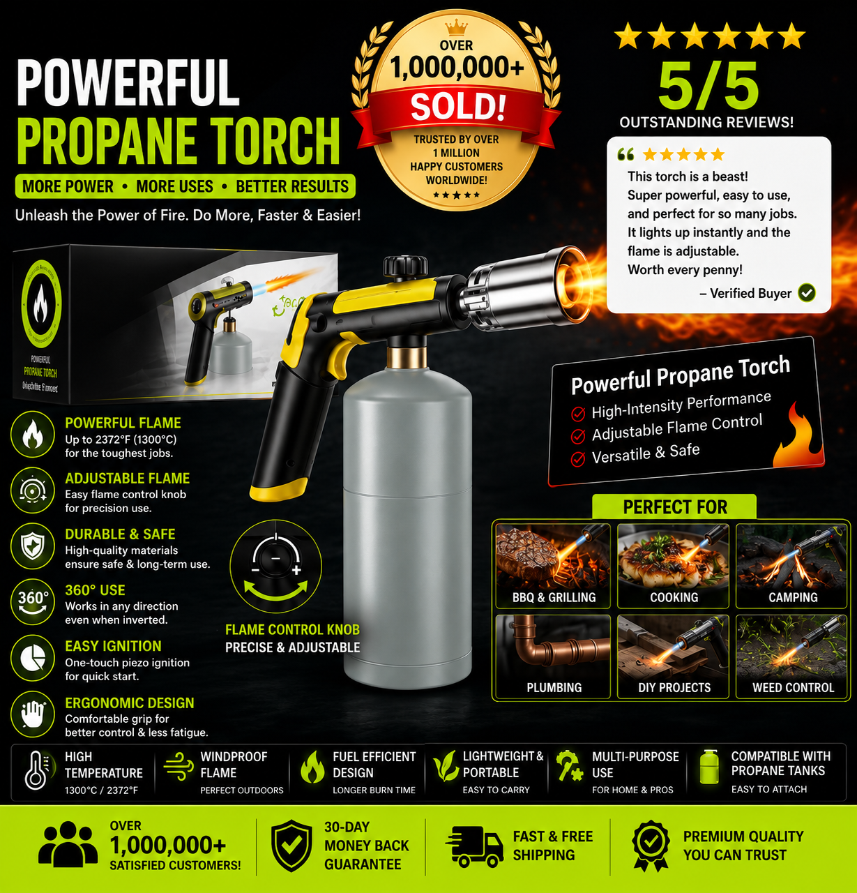 BlazeMaster™ — The Last Torch You Will Ever Need
