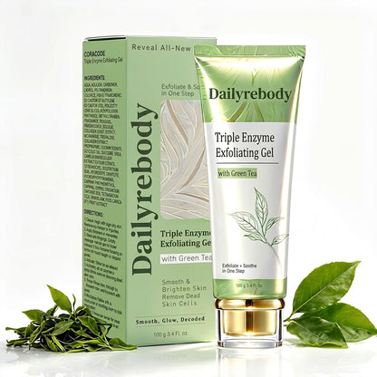 Dailyrebody™ Triple Enzyme Green Tea Exfoliating Gel